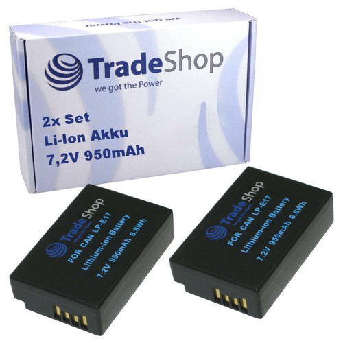 Batteria per canon - 2x,