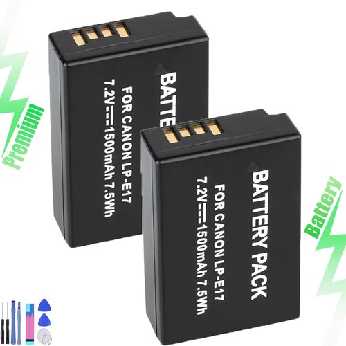 Per canon e17 1500mah - 2x, lp-e17